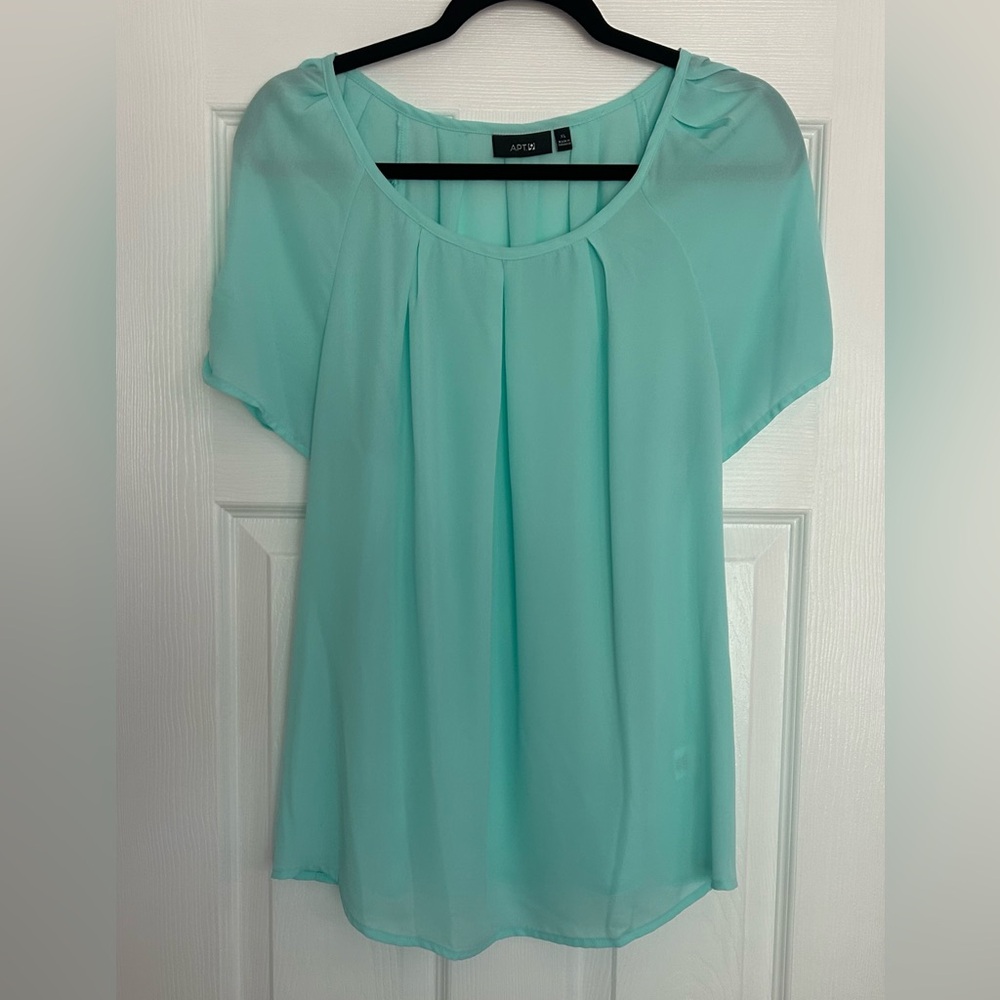 APT. 9 Women's Mint Green/ Seafoam Blouse